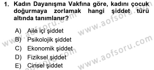 Sosyal Hizmet Kuruluşları Dersi 2017 - 2018 Yılı (Vize) Ara Sınav Soruları 1. Soru