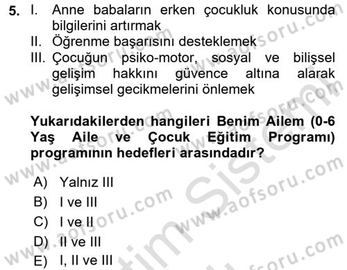 Sosyal Hizmet Kuruluşları Dersi 2020 - 2021 Yılı Yaz Okulu Sınav Soruları 5. Soru