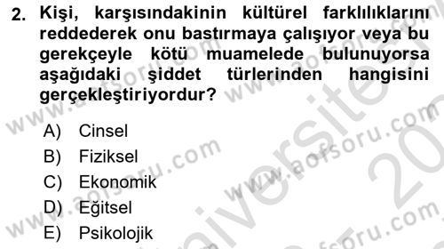 Sosyal Hizmet Kuruluşları Dersi 2023 - 2024 Yılı (Final) Dönem Sonu Sınav Soruları 2. Soru