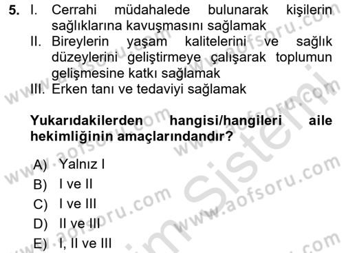 Sosyal Hizmet Kuruluşları Dersi 2023 - 2024 Yılı Yaz Okulu Sınav Soruları 5. Soru