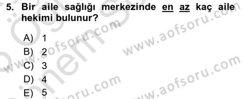 Sosyal Hizmet Kuruluşları Dersi 2024 - 2025 Yılı (Final) Dönem Sonu Sınav Soruları 5. Soru