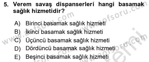 Sosyal Hizmet Kuruluşları Dersi 2025 - 2026 Yılı (Final) Dönem Sonu Sınav Soruları 5. Soru