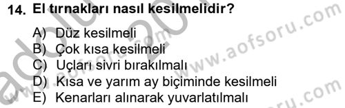 Temel Sağlık Hizmetleri Dersi 2012 - 2013 Yılı (Vize) Ara Sınav Soruları 14. Soru