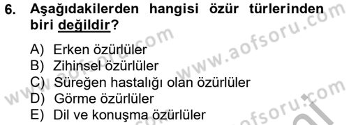 Temel Sağlık Hizmetleri Dersi 2013 - 2014 Yılı (Final) Dönem Sonu Sınav Soruları 6. Soru