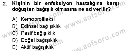 Temel Sağlık Hizmetleri Dersi 2014 - 2015 Yılı (Final) Dönem Sonu Sınav Soruları 2. Soru