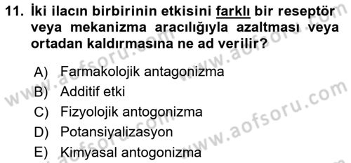 Temel Sağlık Hizmetleri Dersi 2015 - 2016 Yılı (Final) Dönem Sonu Sınav Soruları 11. Soru