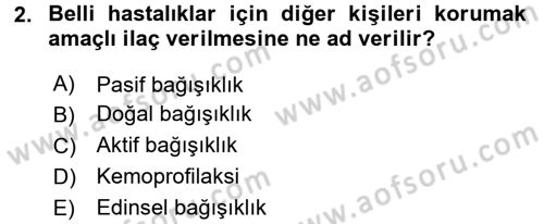 Temel Sağlık Hizmetleri Dersi 2016 - 2017 Yılı (Final) Dönem Sonu Sınav Soruları 2. Soru