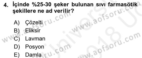Temel Sağlık Hizmetleri Dersi 2017 - 2018 Yılı 3 Ders Sınav Soruları 4. Soru