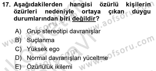 Temel Sağlık Hizmetleri Dersi 2018 - 2019 Yılı 3 Ders Sınav Soruları 17. Soru