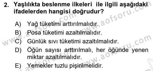Temel Sağlık Hizmetleri Dersi 2018 - 2019 Yılı (Final) Dönem Sonu Sınav Soruları 2. Soru