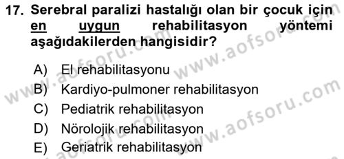 Temel Sağlık Hizmetleri Dersi 2021 - 2022 Yılı (Final) Dönem Sonu Sınav Soruları 17. Soru