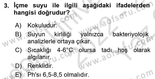Temel Sağlık Hizmetleri Dersi 2022 - 2023 Yılı Yaz Okulu Sınav Soruları 3. Soru