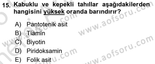 Temel Sağlık Hizmetleri Dersi 2024 - 2025 Yılı (Vize) Ara Sınav Soruları 15. Soru