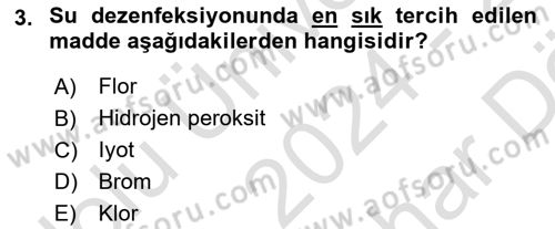 Temel Sağlık Hizmetleri Dersi 2024 - 2025 Yılı (Vize) Ara Sınav Soruları 3. Soru