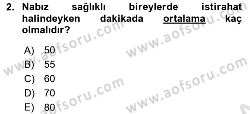 Temel Sağlık Hizmetleri Dersi 2025 - 2026 Yılı (Final) Dönem Sonu Sınav Soruları 2. Soru