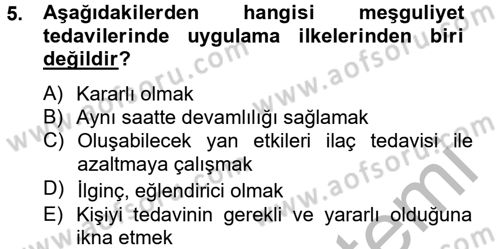 Temel Bakım Hizmetleri Dersi 2012 - 2013 Yılı (Final) Dönem Sonu Sınav Soruları 5. Soru