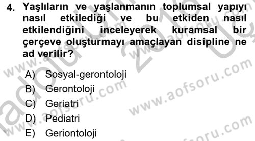 Temel Bakım Hizmetleri Dersi 2016 - 2017 Yılı 3 Ders Sınav Soruları 4. Soru