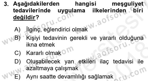 Temel Bakım Hizmetleri Dersi 2017 - 2018 Yılı (Final) Dönem Sonu Sınav Soruları 3. Soru