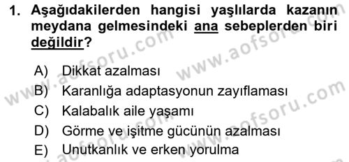 Temel Bakım Hizmetleri Dersi 2018 - 2019 Yılı 3 Ders Sınav Soruları 1. Soru