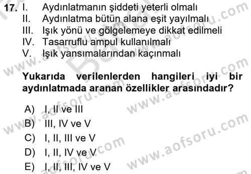 Temel Bakım Hizmetleri Dersi 2021 - 2022 Yılı (Final) Dönem Sonu Sınav Soruları 17. Soru