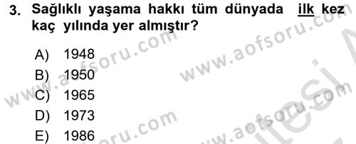 Sosyal Hizmet Uygulamaları Dersi 2016 - 2017 Yılı (Final) Dönem Sonu Sınav Soruları 3. Soru