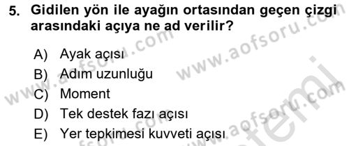 Yaşlı ve Hasta Bakım Hizmetleri Dersi 2022 - 2023 Yılı (Final) Dönem Sonu Sınav Soruları 5. Soru
