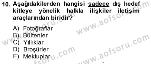 Sosyal Hizmet Yönetimi Dersi 2014 - 2015 Yılı Tek Ders Sınav Soruları 10. Soru