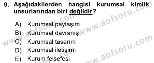 Sosyal Hizmet Yönetimi Dersi 2023 - 2024 Yılı Yaz Okulu Sınav Soruları 9. Soru