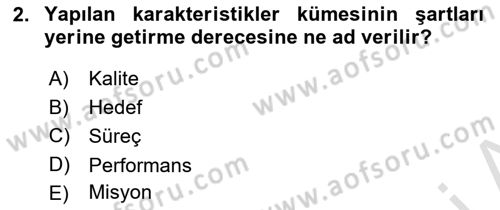 Sosyal Hizmet Yönetimi Dersi 2025 - 2026 Yılı (Final) Dönem Sonu Sınav Soruları 2. Soru