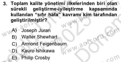 Sosyal Hizmet Yönetimi Dersi 2025 - 2026 Yılı (Final) Dönem Sonu Sınav Soruları 3. Soru