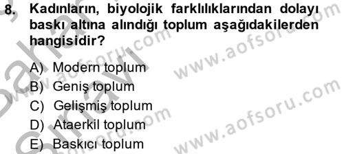 Sosyal Hizmet Mevzuatı Dersi 2014 - 2015 Yılı (Vize) Ara Sınav Soruları 8. Soru