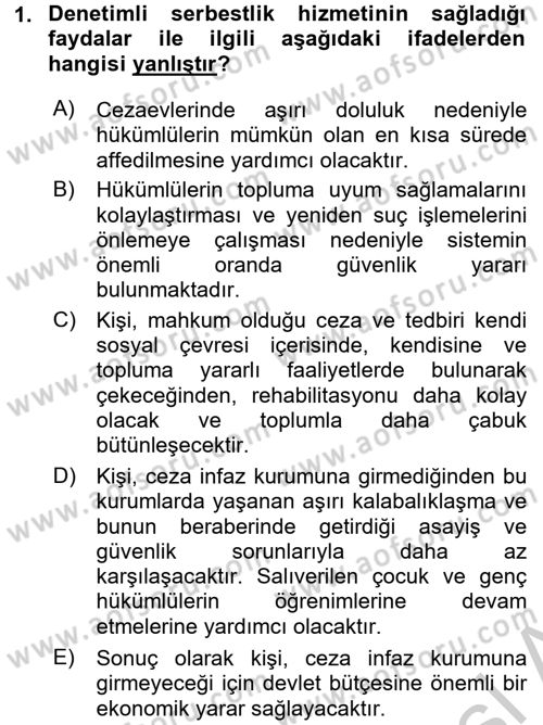 Sosyal Hizmet Mevzuatı Dersi 2016 - 2017 Yılı 3 Ders Sınav Soruları 1. Soru