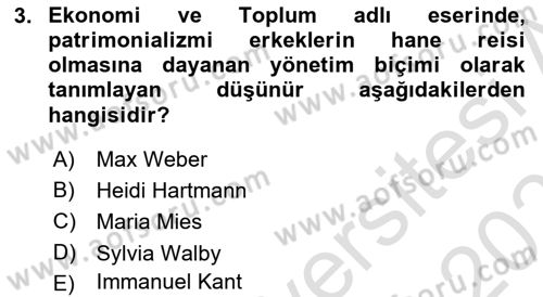 Sosyal Hizmet Mevzuatı Dersi 2022 - 2023 Yılı Yaz Okulu Sınav Soruları 3. Soru