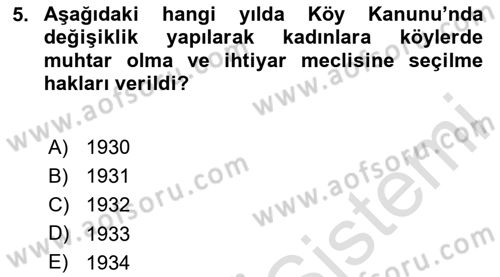 Sosyal Hizmet Mevzuatı Dersi 2023 - 2024 Yılı (Final) Dönem Sonu Sınav Soruları 5. Soru