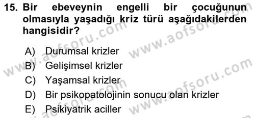 Sosyal Hizmet Kuram Ve Yaklaşımları Dersi 2020 - 2021 Yılı Yaz Okulu Sınav Soruları 15. Soru