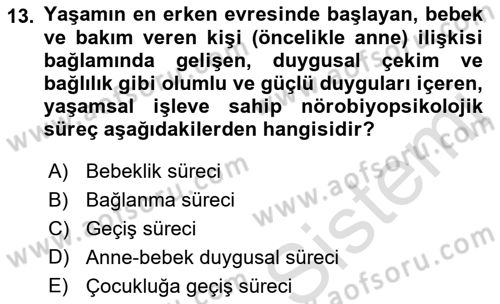 Sosyal Hizmet Kuram Ve Yaklaşımları Dersi Ara Sınavı Deneme Sınav Soruları 13. Soru