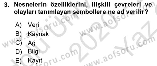 Sosyal Hizmette Kayıt Tutma Ve Rapor Yazma Dersi 2020 - 2021 Yılı Yaz Okulu Sınav Soruları 3. Soru