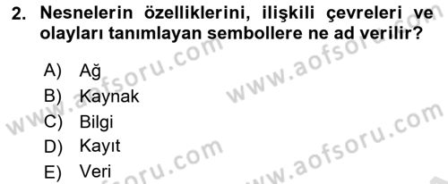 Sosyal Hizmette Kayıt Tutma Ve Rapor Yazma Dersi 2021 - 2022 Yılı (Vize) Ara Sınav Soruları 2. Soru