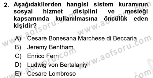 İnsan Davranışı Ve Sosyal Çevre 1 Dersi 2017 - 2018 Yılı (Final) Dönem Sonu Sınav Soruları 2. Soru