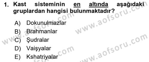 İnsan Davranışı Ve Sosyal Çevre 2 Dersi 2017 - 2018 Yılı (Vize) Ara Sınavı 1. Soru