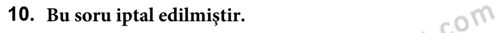 İnsan Davranışı Ve Sosyal Çevre 2 Dersi 2017 - 2018 Yılı (Vize) Ara Sınav Soruları 10. Soru