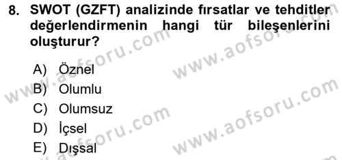 Toplumla Sosyal Hizmet Dersi 2022 - 2023 Yılı Yaz Okulu Sınav Soruları 8. Soru