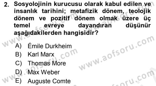 Siyaset Bilimi Dersi 2015 - 2016 Yılı Tek Ders Sınav Soruları 2. Soru