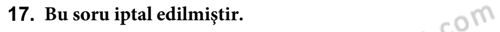 Gelişmekte Olan Ülkelerde Siyaset Dersi 2021 - 2022 Yılı (Vize) Ara Sınav Soruları 17. Soru