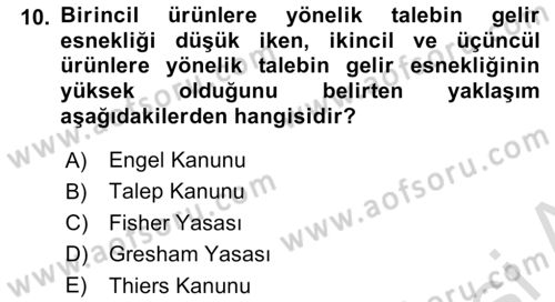 Gelişmekte Olan Ülkelerde Siyaset Dersi 2023 - 2024 Yılı (Vize) Ara Sınav Soruları 10. Soru