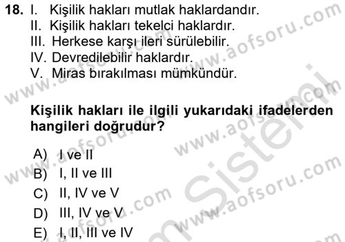 Sosyal Medyaya Giriş Dersi 2020 - 2021 Yılı Yaz Okulu Sınav Soruları 18. Soru