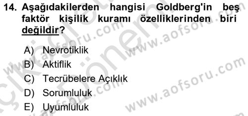 Medya Girişimciliği Dersi 2019 - 2020 Yılı (Vize) Ara Sınav Soruları 14. Soru