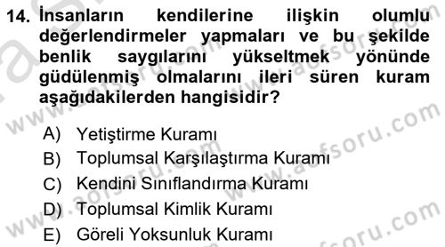 Dijital Medya ve Tüketici Dersi 2021 - 2022 Yılı (Vize) Ara Sınav Soruları 14. Soru