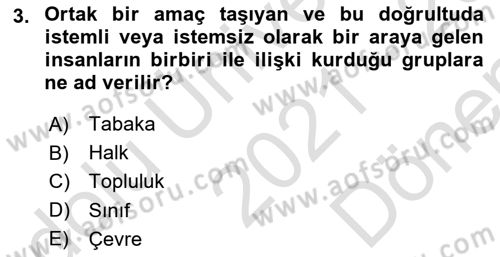Dijital Medya ve Tüketici Dersi 2021 - 2022 Yılı (Final) Dönem Sonu Sınav Soruları 3. Soru