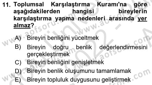Dijital Medya ve Tüketici Dersi 2022 - 2023 Yılı (Vize) Ara Sınav Soruları 11. Soru